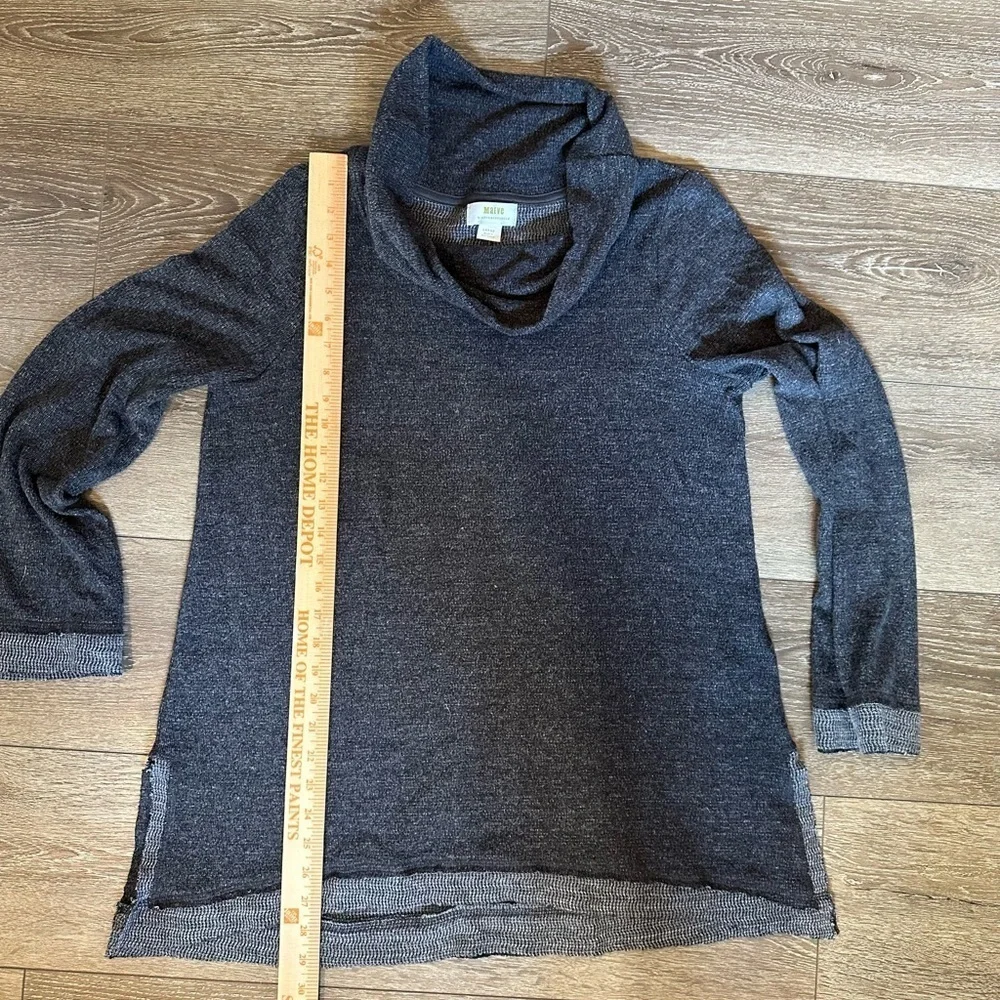 Anthropologie Maeve Risa Hacci Cowl Neck Tunic Pullover - Picture 8 of 11
